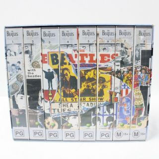 Vintage The Beatles Anthology VHS Box Set 310 3