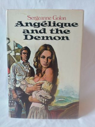 Sergeanne Golon Angelique And The Demon Vintage 1973 1st Edition Hb Dj