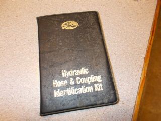 Vintage Gates Hydraulic Hose and Coupling Identification kit 2
