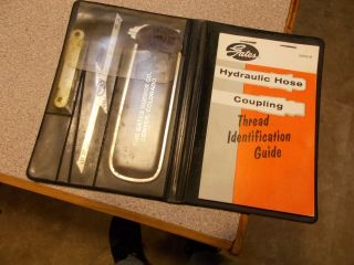 Vintage Gates Hydraulic Hose and Coupling Identification kit 3
