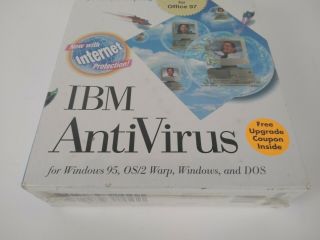 Vintage IBM Computer Antivirus Windows 95 OS/2 Warp Windows & DOS 2