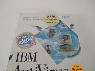 Vintage IBM Computer Antivirus Windows 95 OS/2 Warp Windows & DOS 3