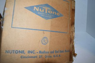 Vintage NuTone Intercom 2411 - B Speaker Mid Century 5