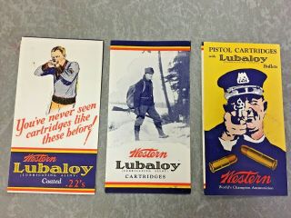Western Lubaloy Ammunition Pamphlets