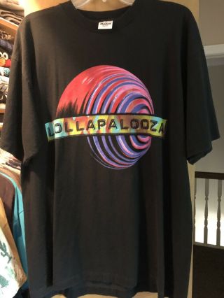 Metallica Soundgarden Ramones Vintage Concert T - Shirt 1996 Lollapalooza Tour
