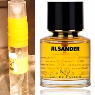 Jil Sander No 4 5ml Vtg Gorgeous 90s Peach & Vanilla Floral Niche Perfume