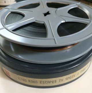 16mm Trailer King Kong Escapes Vintage 1967 Film Sci - Fi Fantasy Movie