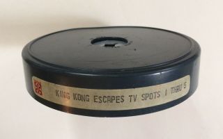 16mm Trailer KING KONG ESCAPES Vintage 1967 Film Sci - Fi Fantasy Movie 2
