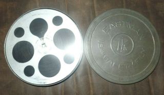Large Vintage 16mm Home Movie Film 7 Inch,  Untitled Reel,  Amateur Kodak Movie