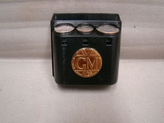 Vintage Coin Holder With Gm Badge Logo 34 35 36 37 38 39 40 41 42 46 47 48 50