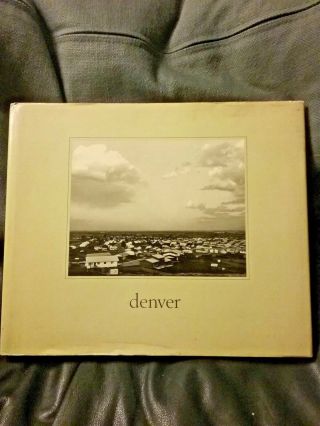 Scarce 1977 Robert Adams: 1st Ed.  " Denver: A Photographic Survey "