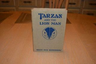 Tarzan And The Lion Man By Edgar Rice Burroughs