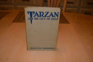 Tarzan And The City Of Gold By Edgar Rice Burroughs
