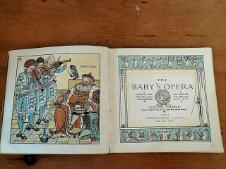 ANTIQUARIAN BOOK THE BABY S OPERA ILLUSTRATED BY WALTER CRANE 2