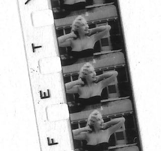 Vintage 1950 Burlesque Dancer 8mm Film Reel Movie Stag Pinup Risque Kathy Marlow
