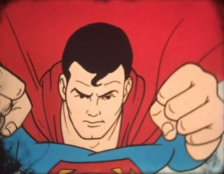 Vintage 1968 Superman ”the Neolithic Nightmare” 16mm Film Cartoon