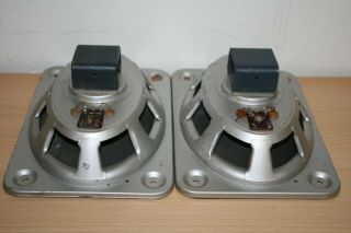 Vintage Pair 10 " X 7 " Isophom P 25/18 Fullrange Speaker - See Pictures