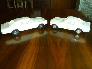 Vintage Processed Plastic Co.  Dodge Charger & Ford Mustang