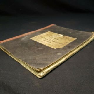 WW2 HAND WRITTEN NOTEBOOK On Engineering CONSTRUCTION R.  A.  F Manuscript SCIENCE 4