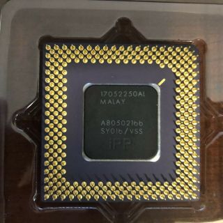 Vintage Intel Pentium 166 (SY016) CPU Processor 2