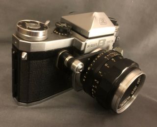 Vintage Beseler Topcon B Camera w Auto - Topcor 58mm F1.  8 Lens w/Case 2