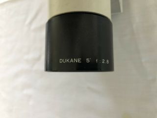 Dukane 500 Vintage Desktop Film Strip Presentation Projector Model 28A55 4