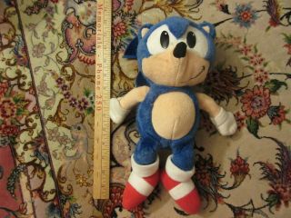 Vintage 1993 Caltoy Sonic The Hedgehog Plush Doll Stuffed Toy 12 "