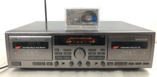 Jvc Td - W709 Stereo Double Cassette Deck | &