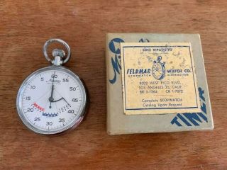 Vintage Minerva Feldmar Stopwatch
