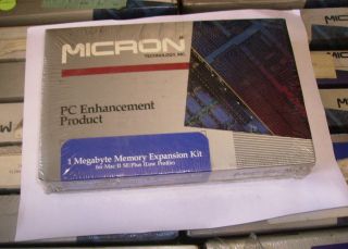 Vintage Apple Mac Ii Se/plus 1 Mg Memory 4 X 256kb 30 Pin Simm Low Profile