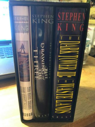 Stephen King The Dark Tower,  3 Book Set,  Gunslinger,  Drawing Three,  Waste Lands