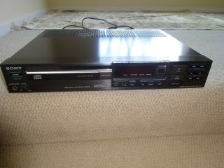 Vintage Sony Cdp - 302 Audiophile Cd Player - With Remote