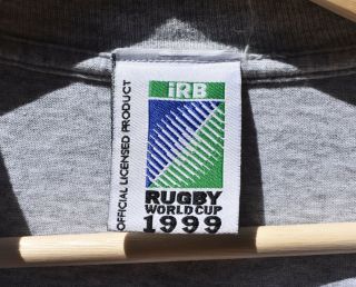 Vintage T - Shirt Men Size L - 1999 Rugby World Cup - Ireland Dewi Dragon - Union 3