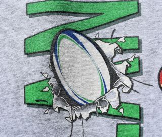 Vintage T - Shirt Men Size L - 1999 Rugby World Cup - Ireland Dewi Dragon - Union 5