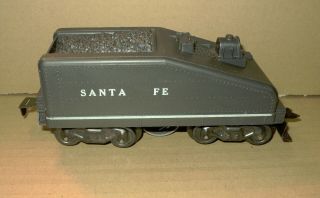 Vintage Marx O Gauge Trains.  " Santa Fe Sound Of Power Tender "