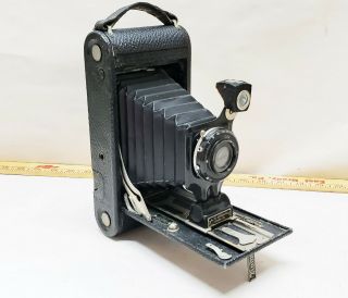 Antique Kodak No 2c Autographic Jr Folding Bellows Camera 152mm Lens Ilex
