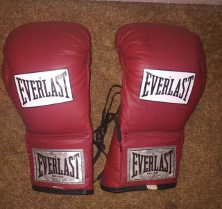 Vintage Everlast Boxing Gloves 10 Oz Xl