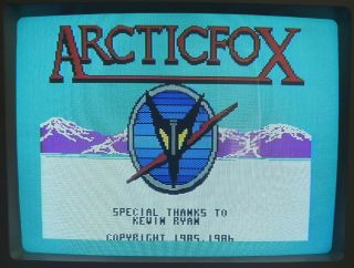 ARCTICFOX for Commodore 64 - C64 C128 4