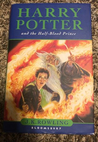 Harry Potter And The Half - Blood Prince Bloomsbury First Edition 2005