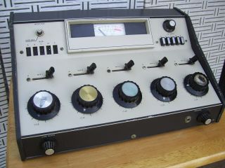 Vintage Sparta Broadcast Console Mixer A - 15b Am Radio Station Mono Mixing Board