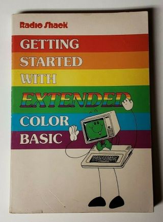 Getting Started With Extended Color Basic - Radio Shack - Tandy - Book