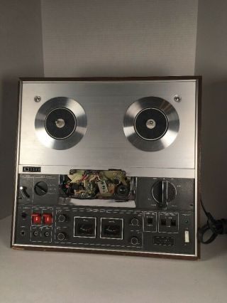 Sony Tc - 366 Tapecorder Reel To Reel Solid State Stereo Tape Deck Recorder