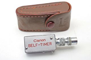 Canon Rangefinder Mechanical Shutter/cable Leica Release Self - Timer Trigger,