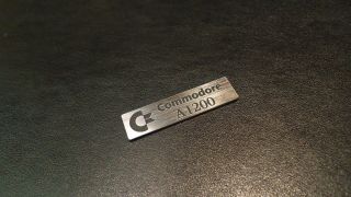 Commodore Amiga 1200 Label / Logo / Sticker / Badge 49x13 mm [263] 2