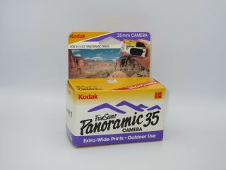 Kodak Panoramic 35 Camera And Film Kodacolor 6/1994