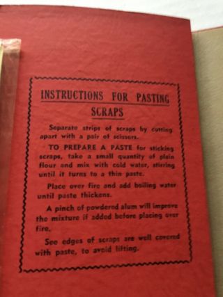 Vintage Scrap Book - 1st Packet of Paper Scraps,  1 Packet of Scraps 5