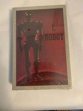 I,  Robot By Isaac Asimov.  First Edition Library Fel Facsimile