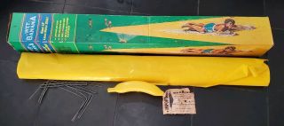 Vtg 1982 Orig " Wet Banana " Wham O Slip N Slide Outdoor Backyard Water Toy Boxed