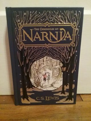 The Chronicles Of Narnia By C.  S.  Lewis - Barnes And Noble Leather Bound Classics