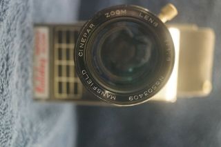 Holiday Vintage Reflex Zoom 8mm Movie Camera w/Pistol Grip By Mansfield - 0706 3